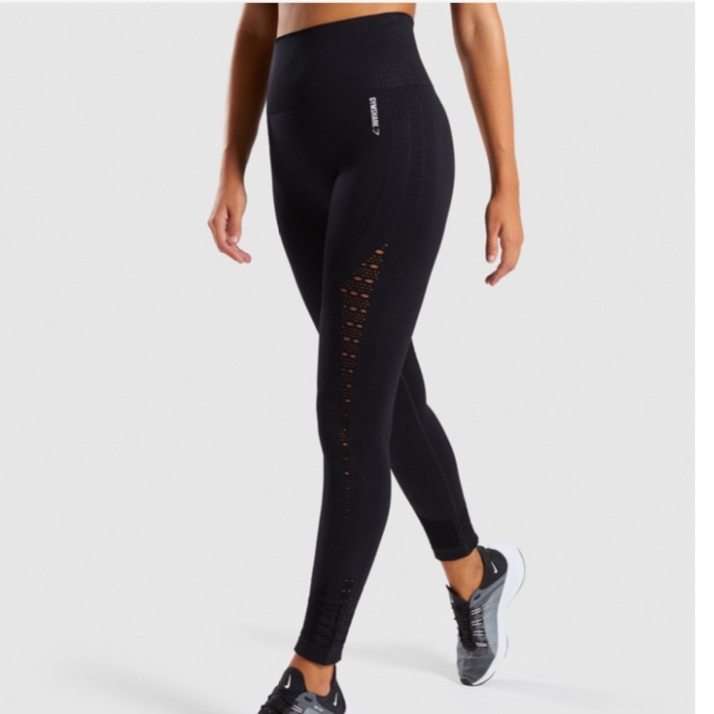 Gymshark Energy+ Seamless XS Black